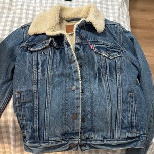 Levi’s Trucker Jacket with Sherpa Collar